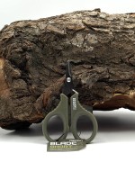 Delphin BladeX Short Schere 9,5cm für Geflechtschnüre