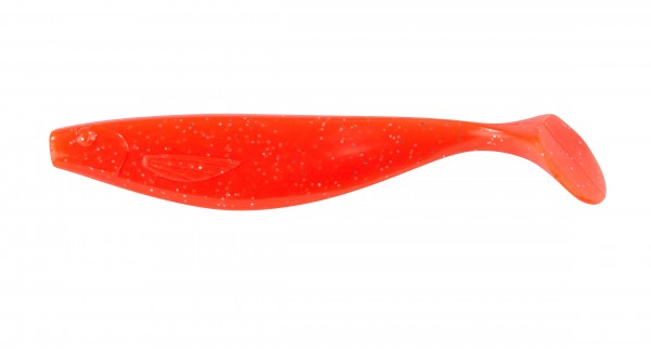 Balzer Shirasu SEA Ocean Shad Orange-Glitter UV-Aktiv 13cm 17cm 23cm