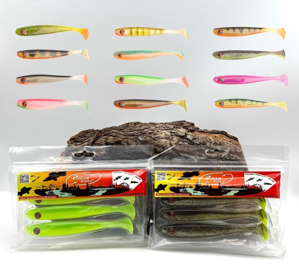 Zed Fishing Zocca Baits 13cm 3 Stück Raubfischköder in 14 Farben