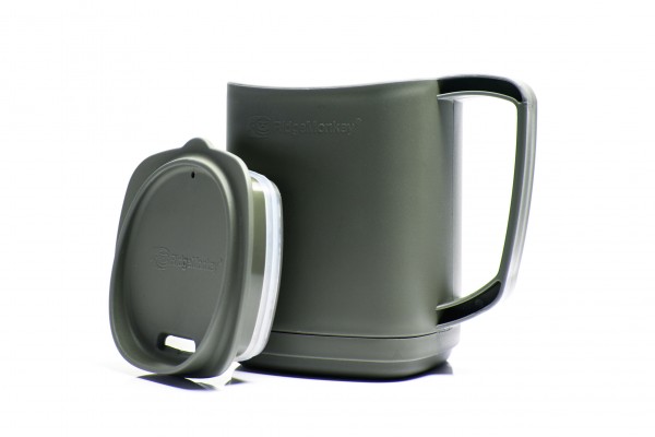 RidgeMonkey Thermo Mug Gummetal Grey / Green