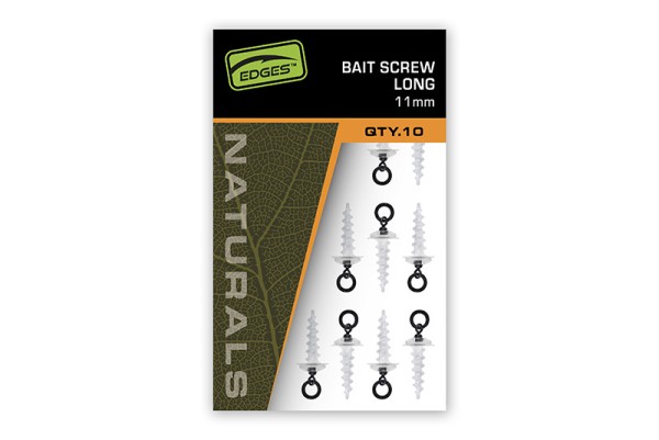 Fox Edges Naturals Bait Screws 9mm & 11mm