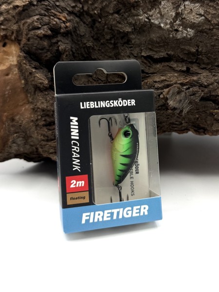 Lieblingsköder Mini Crank 2m Wobbler 35mm 3,8g Floating 16 Farben