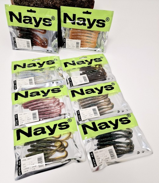 Nays RVN 40 10,2cm 4,0 Inch 10,2cm 3,3g 8 Farben C02 C04 C05 C06 C12 C13 C15 C16