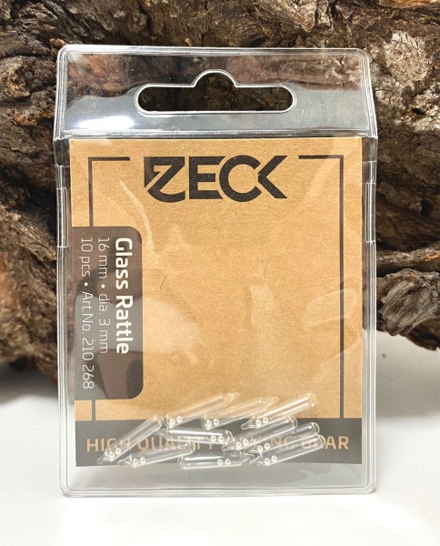 Zeck Glass Rattle 10 Stück Ø 3mm