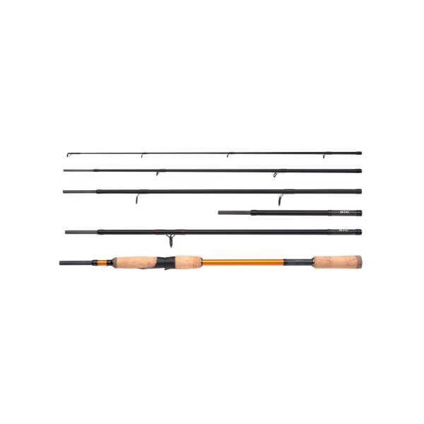 Shimano STC AX Spinning Multi Length 2,40-2,70m 15-40g 6Teile Reise Angelrute