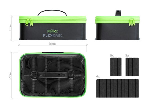 Delphin EVA-Organizer REAXE FlexiCASE wasserdicht 31x10x21cm