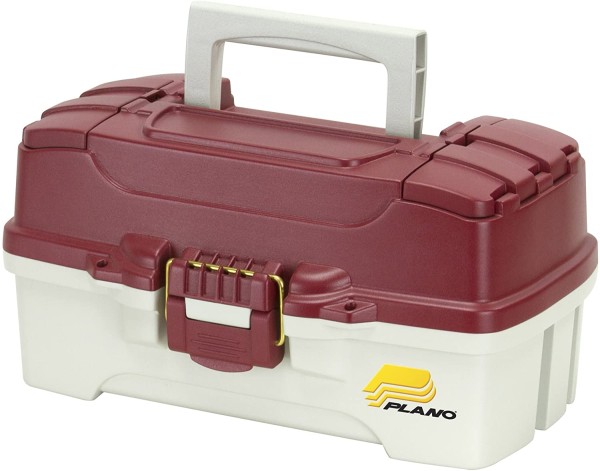 Plano 1 Tray Tackle Box Red 620106 Made in USA