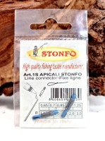 Jenzi Stonfo made in Italy 2 Stück Ø 1,25mm Stipprutenaufsatz Jenzi Stonfo made in Italy 2 Stück Ø 1,25mm Stipprutenaufsatz