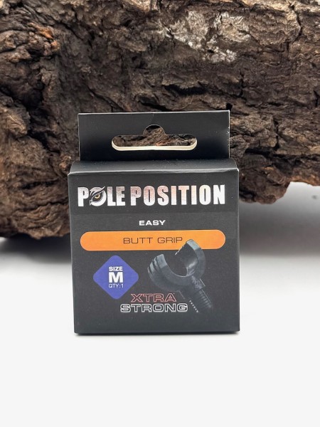 Pole Position Easy Butt Grip Small Medium Large Rutenhalterung