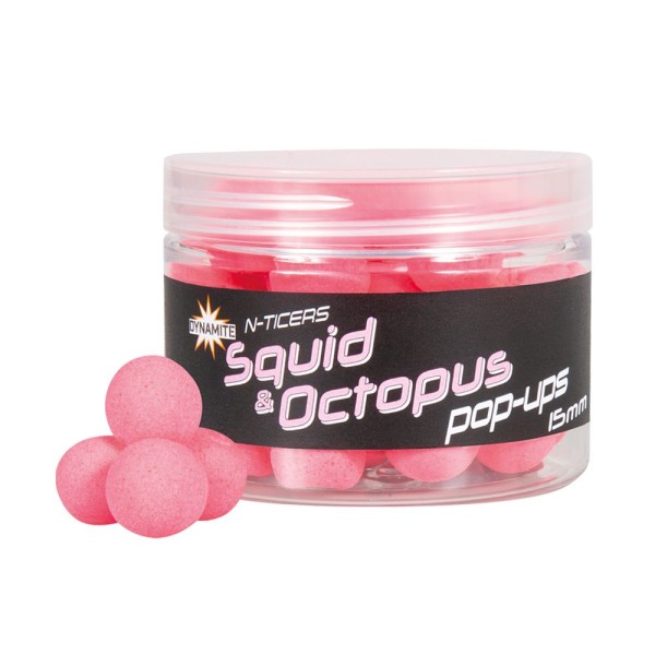 Dynamite Baits N-Ticers Pop-Ups 15mm – 40g Dose Spezial-Hakenköder