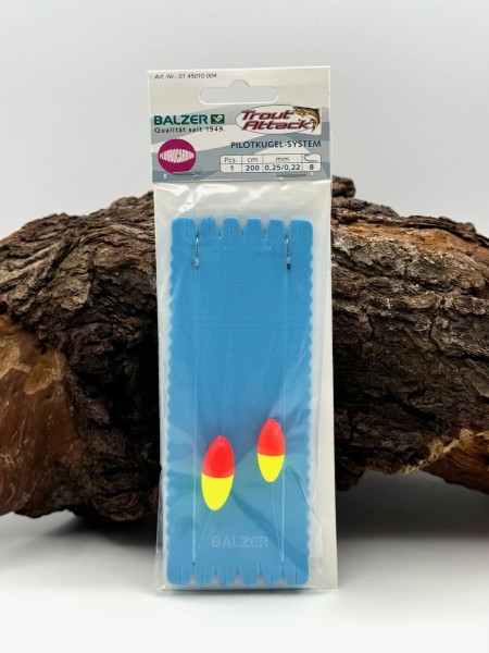 Balzer Trout Attack Pilotkugel-System Forellen Schleppsystem