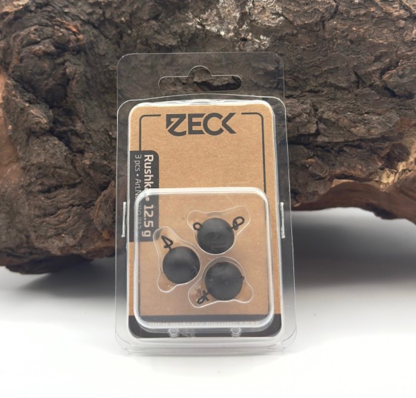 Zeck Rushka Snaps Wechsel-Kopf Blei Gewichte 3g-20g 3er Pack