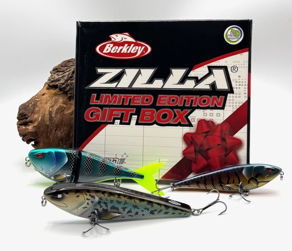 Berkley Zilla Gift Box - Geschenkbox Hecht 3x Glidebaits Limited Edition