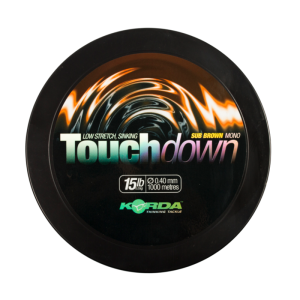 Korda Touchdown Low-Viz-Green / Dark Brown 10lb 12lb 15lb 20lb 1000 Meter