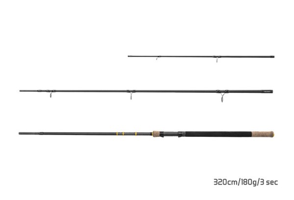 Delphin RIVER Trophy NXT + 4 Spitzen Feederrute 3,20m 180g 3tlg