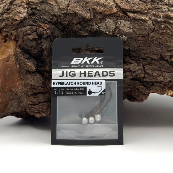 BKK Hyperlatch Round Head Gr. 1 Jighaken 1,4g-3,5g
