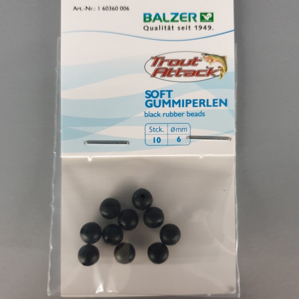 Balzer Trout Attack Soft Gummiperlen 6mm