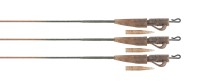 Fox Edges Camo Leadcore Lead Clip Leaders 75cm 50lb 3 Stück