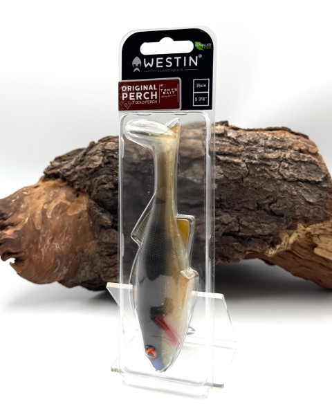 Westin Original Perch 15cm 34g 5 Farben Gummiköder