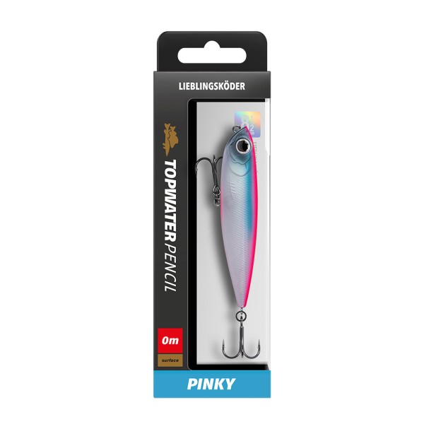 Lieblingsköder Topwater Pencil 8,5cm 16 Farben