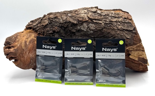 Nays BLLT Tungsten Head 3/0 3,5g 5,0g 7,0g Tube Jighead