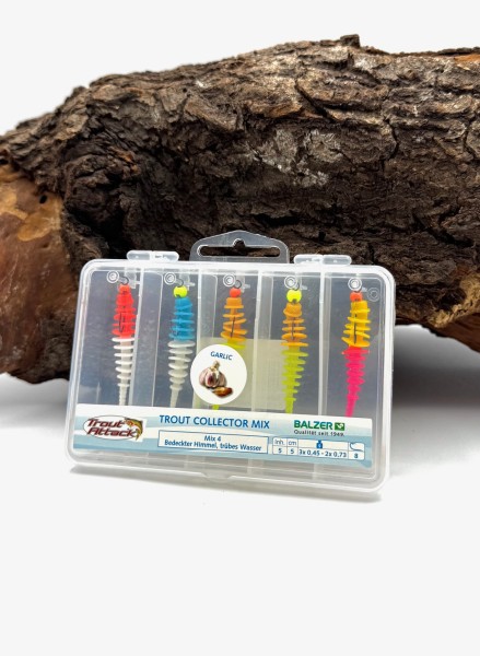 Balzer Trout Attack Trout Mega Mix Tungstenhaken Knoblauch 5cm