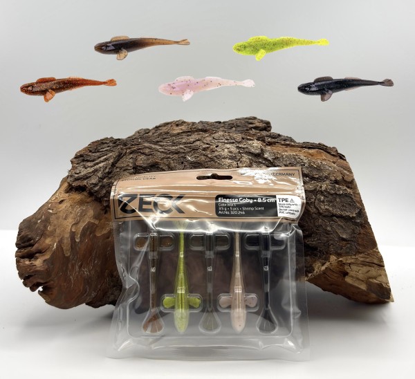 Zeck Barsch Alarm BA Finesse Goby 8,5cm 3,5g 6 Farben Johannes Dietel