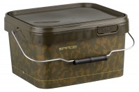 Spro Strategy Grade Bait Bucket 5l Camo Eimer