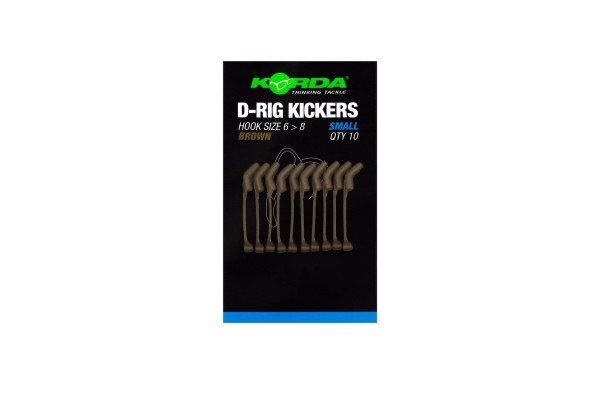 Korda Kickers D Rig in S, M, L und XL Brown