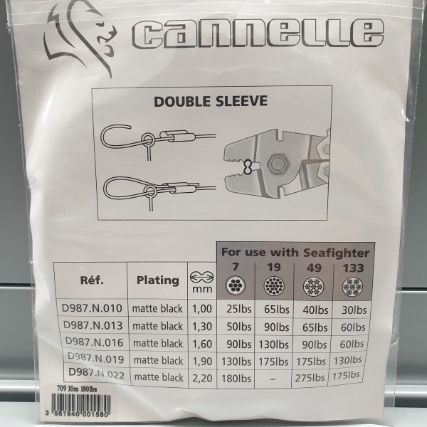 cannelle Seafighter Stainless Stahlvorfach 10m 50lbs 90lbs 130lbs 180bs