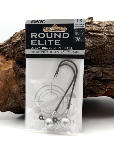 BKK Round Elite Stinger Eye Bait Keeper Gr. 8/0 10/0 12/0 - 5g 10g 15g 20g
