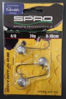 Gamakatsu HD Jighead Jig 90 4/0 20g 3 Stück Gamakatsu HD Jighead Jig 90 4/0 20g 3 Stück