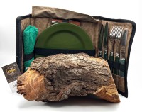 Delphin Area FOODY Carpath Camouflage 2 Personen Essensset