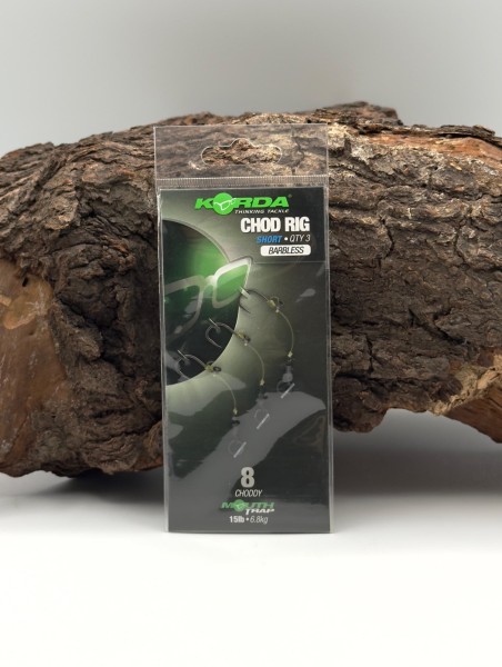 Korda Chod Rig Short Barbless Size 8 SALE