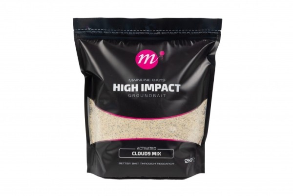 Mainline High Impact Active Cloud9 Mix 2kg Groundbait Grundfutter