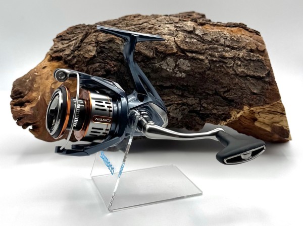 Shimano Nasci FD 2500 Spinnrolle mit Frontbremse