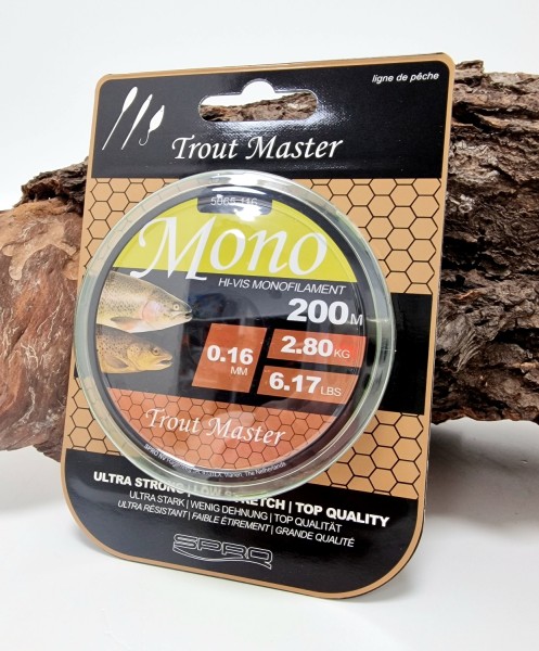 Spro TM Trout Master Hi-Vis Mono Chart 0,12mm - 0,22mm