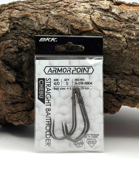 BKK Armorpoint Straight Baitholder Chebu Gr. 1 1/0 2/0 3/0 4/0