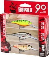 Rapala 90 Years Lure Kit Shad Rap Set Limitierte Jubiläums-Edition