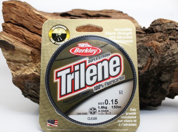Berkley Trilene 100% Fluorocarbon 0,15mm 1,8kg 150m Clear