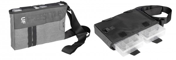Spro Freestyle Ultra Free Bag V2 30 x 5 x 20cm inkl 2 Tackle Boxen ABVERKAUF