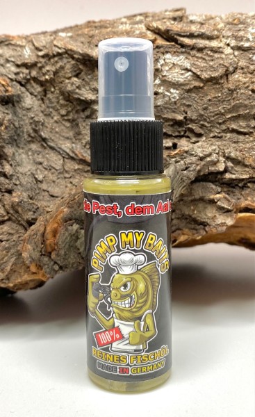 Pimp my Bait Spray 50ml Aal 100% Fischöl Made in Germany