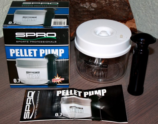 Spro Dynamite Baits Pellet Pump Pumpe für Pellets Caster Vacuumpumpe NEU OVP
