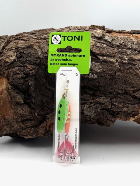 Myran Toni Spinner 18g Lime