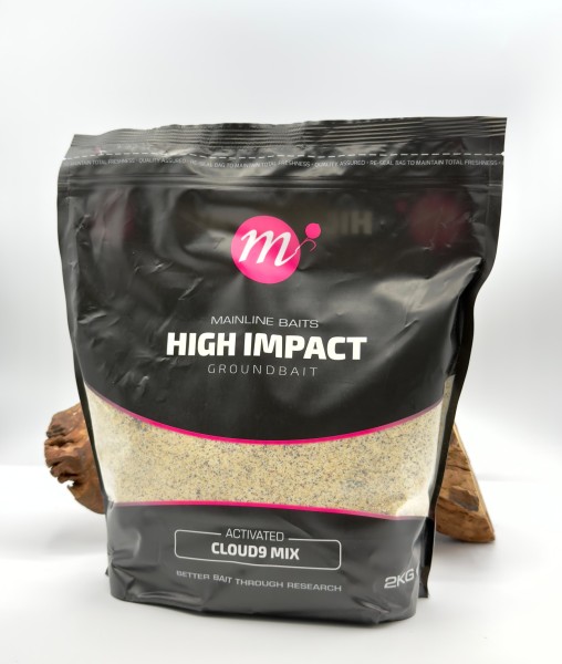 Mainline High Impact Active Cloud9 Mix 2kg Groundbait Grundfutter