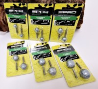 Spro Zinc Screw in Jigheads Bleifrei 5g 7g 10g 15g 20g 25g Spro Zinc Screw in Jigheads Bleifrei 5g 7g 10g 15g 20g 25g