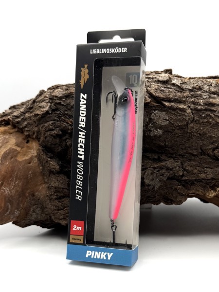 Lieblingsköder Zander/Hecht-Wobbler 10cm 15,5g 2m Tauchtiefe Floating 16 Farben
