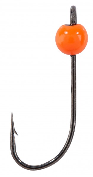 Balzer Trout Collector Haken mit Tungsten Kopf Gr. 6 Weiß Orange Gelb Grün