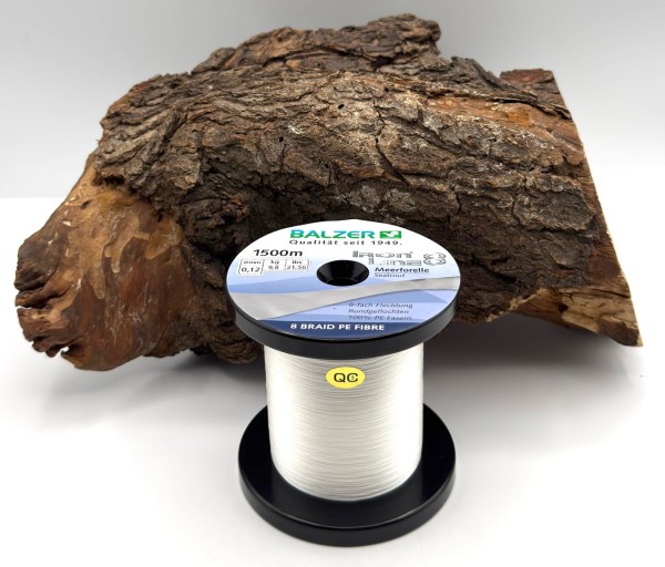 Balzer Iron Line 8x Seatrout 0,12mm 9,8kg 10m geflochtene Schnur Meerforelle