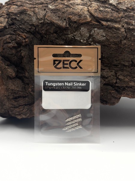 Zeck Tungsten Nail Sinker 0,3g 0,5g 0,9g 1,3g 1,7g